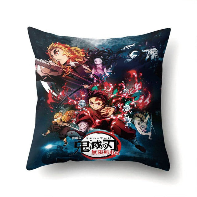Taie d'Oreiller Manga Demon Slayer