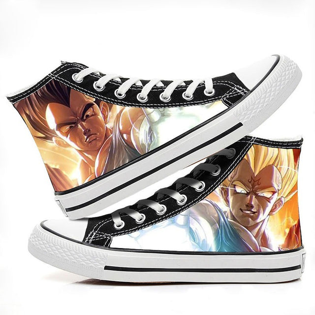 Vegeta Dragon Ball Z Schuhe Converse Style Sneakers Erwachsene Männer Frauen