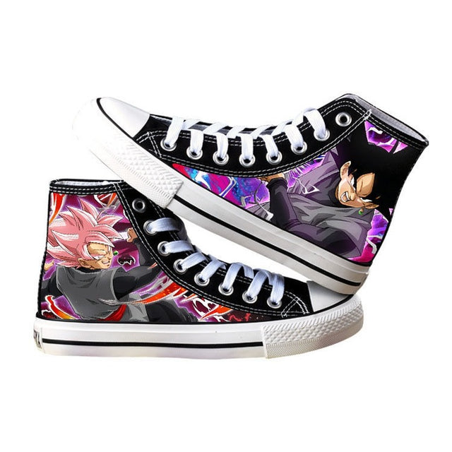 Schwarze Goku Pink Dragon Ball Schuhe Sneakers Erwachsene Männer Frauen