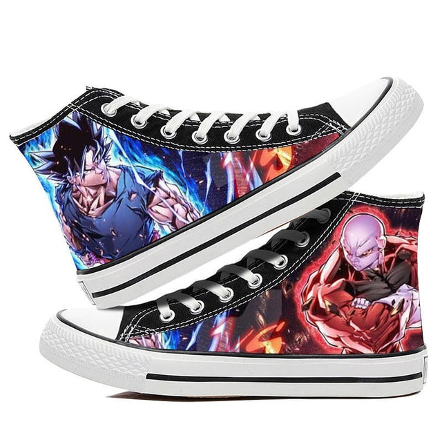 Scarpe Jiren vs Goku Dragon Ball Scarpe da ginnastica Sneakers Adulto Uomo Donna