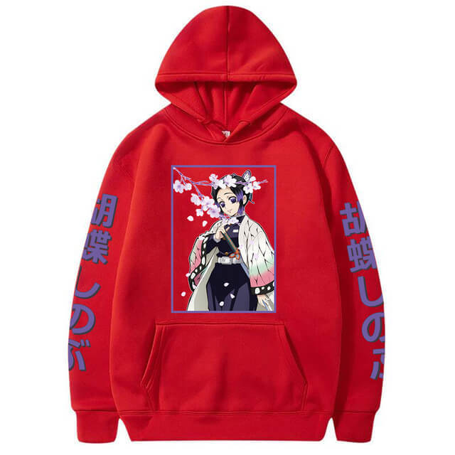 Pull Shinobu Demon Slayer Adulte Homme Femme Manches Longues