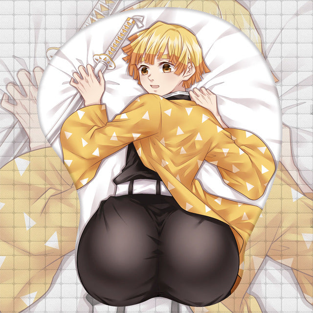 Mouse Pad 3D Versione Maschile Demon Slayer (3 modelli)