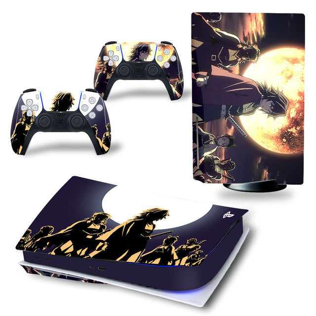 Sticker PS5 Piliers Demon Slayer