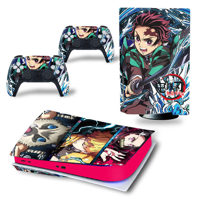 Sticker PS5 Personnages Demon Slayer