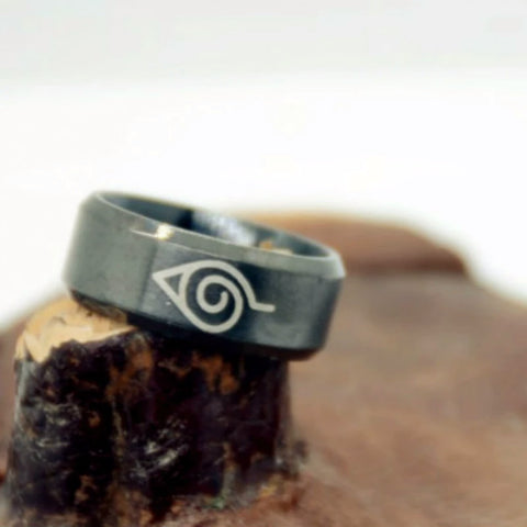 Bague Konoha Naruto