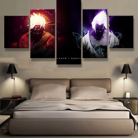 Wall Art Naruto Sasuke