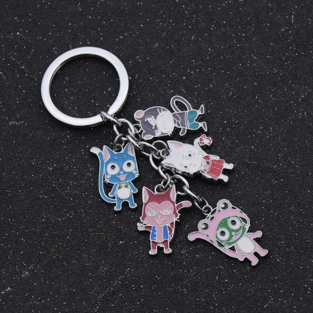 Porte-Clé Fairy Tail Carla Frosh Lecter Happy