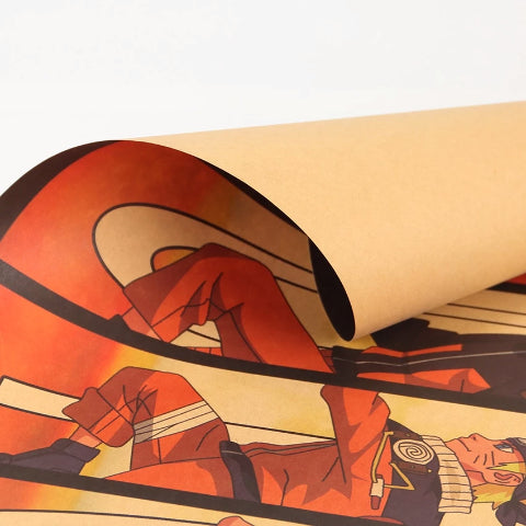 Poster di carta kraft di Naruto