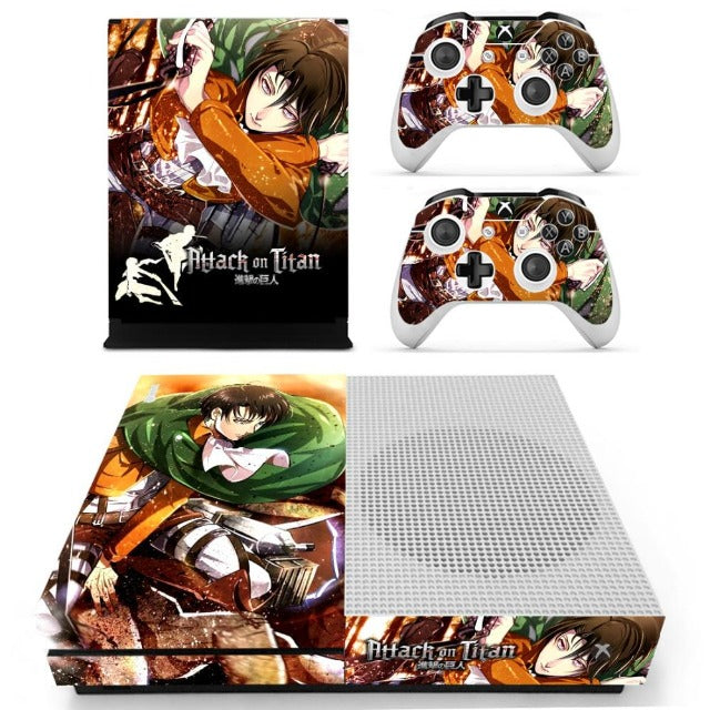 Sticker Xbox Levi Attaque des Titans