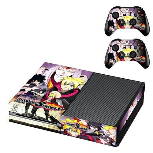 Sticker XboX Boruto Shinobi Striker Autocollant Console &amp; Manette Manga Naruto