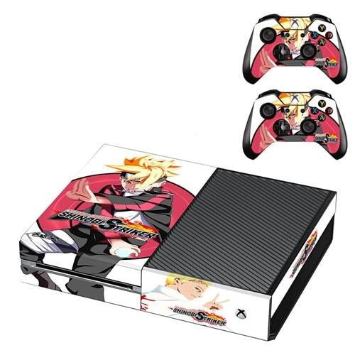 Sticker XboX Boruto Uzumaki Autocollant Console &amp; Manette Manga Naruto