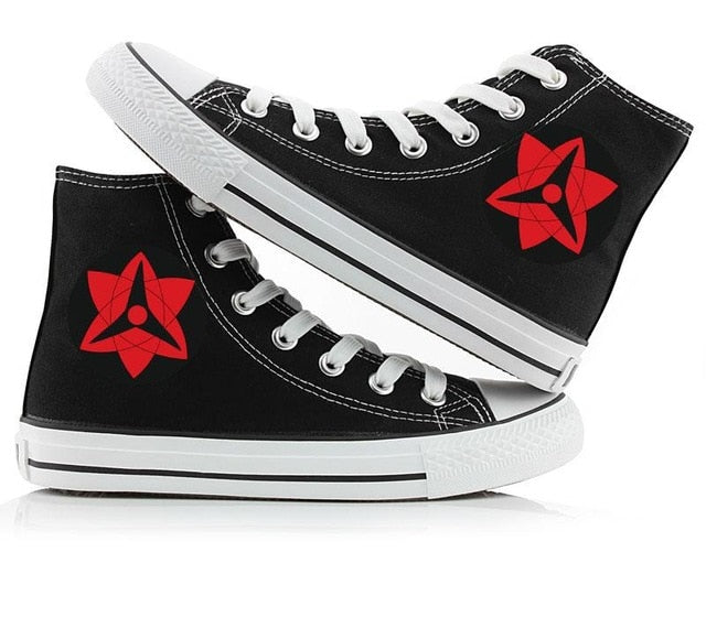 Chaussures Sharingan (2 coloris) Fermées Baskets Sneakers Homme Femme Adulte