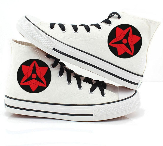 Chaussures Sharingan (2 coloris) Fermées Baskets Sneakers Homme Femme Adulte