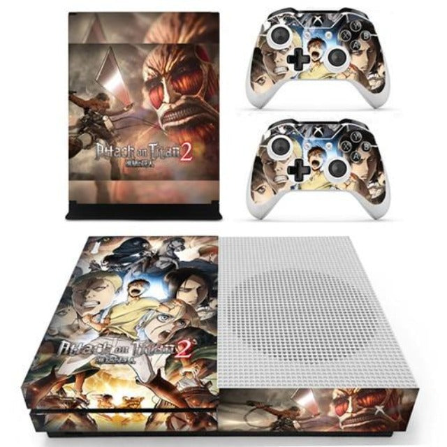 Adesivo Xbox Attacco ai personaggi Titan