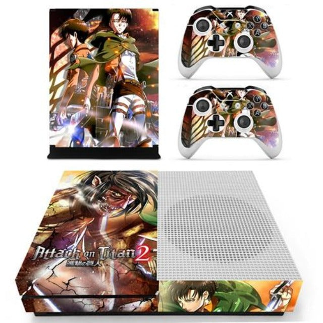 Decalcomania Xbox Eren x Levi Attacco su Titano