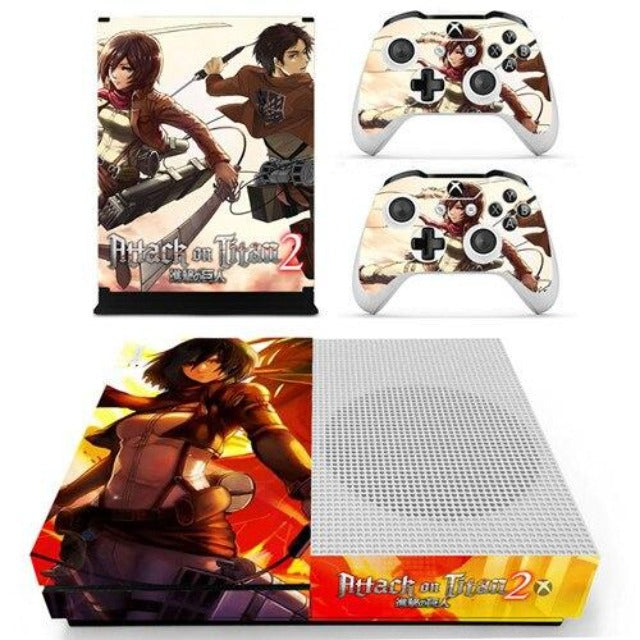 Decalcomania Xbox AOT di Mikasa Ackerman
