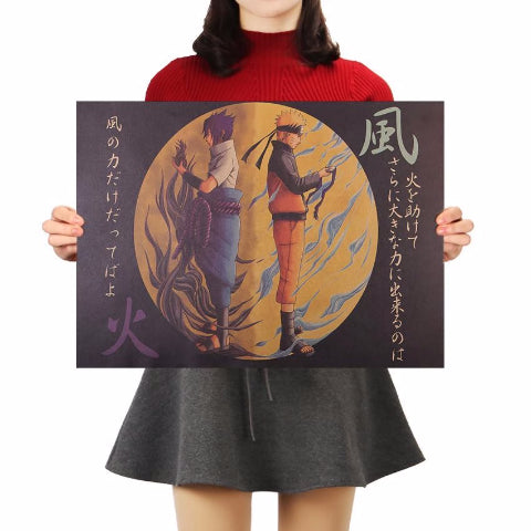 Poster Naruto & Sasuke