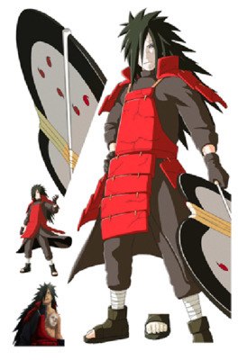 Pack de stickers Madara Uchiwa