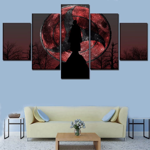 Leinwand Naruto Itachi Uchiha Deko Gemälde Wandrahmen Manga
