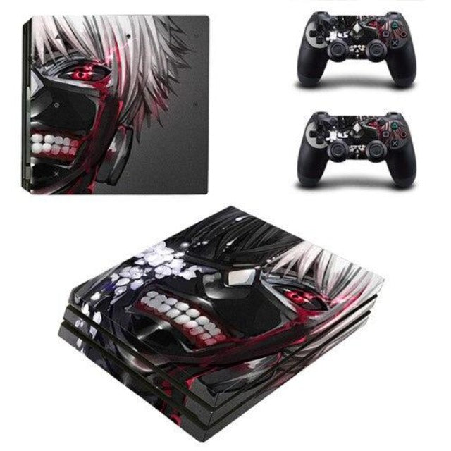 Sticker PS4 Ken Kaneki Masque Tokyo Ghoul Autocollant Playstation Console & Manette