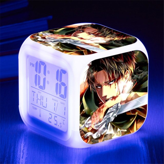 Réveil Attaque des Titans Levi Ackerman