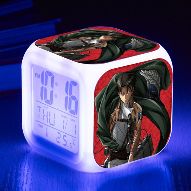 Réveil Attaque des Titans Livaï Ackerman