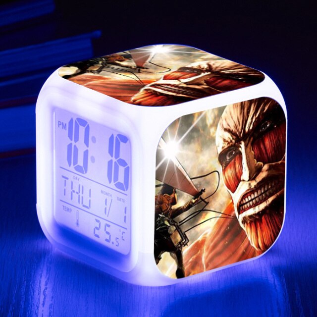 Réveil Attaque des Titans Eren vs Titan Colossal