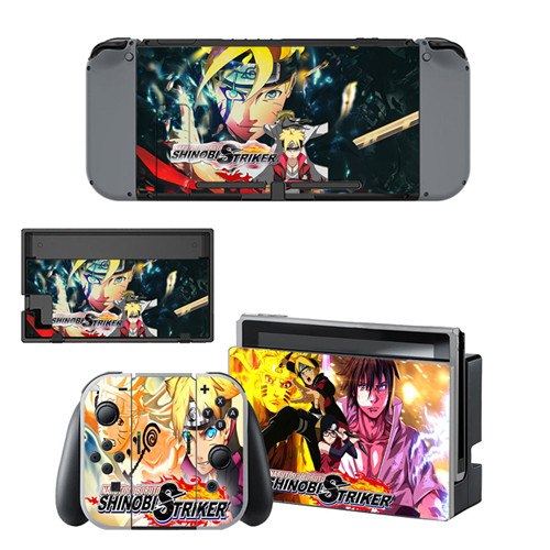 Sticker Nintendo Switch "Boruto Uzumaki" Naruto Autocollant Console &amp; Manette