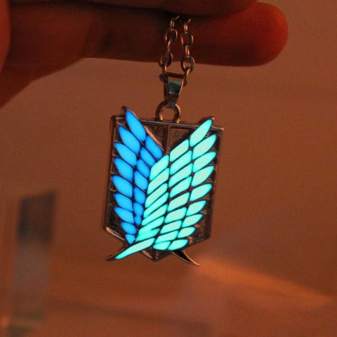 Collier Blasons Fluorescent