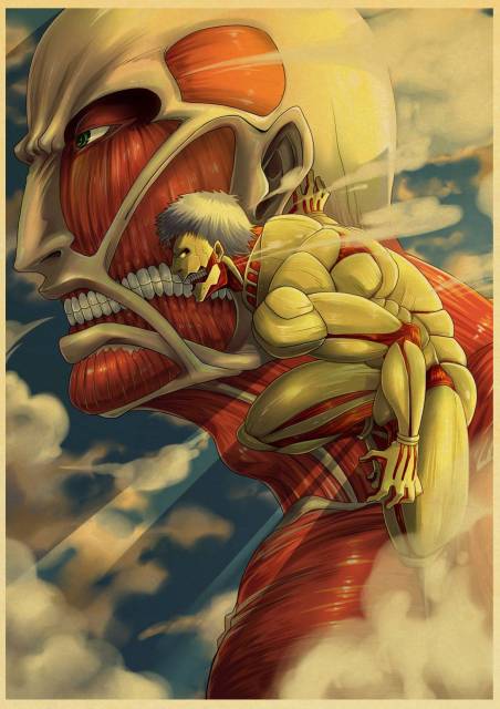 Poster Titan Colossal & Titan Cuirassé