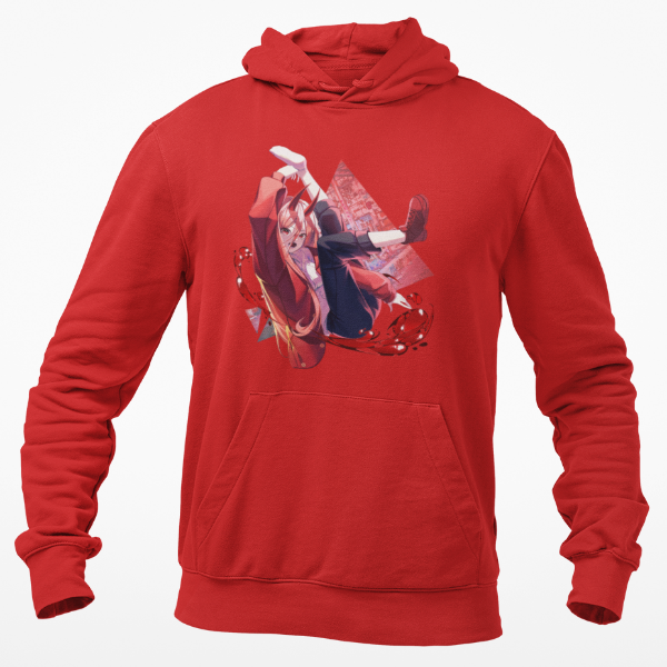 Sweat Power Chainsaw Man  rouge