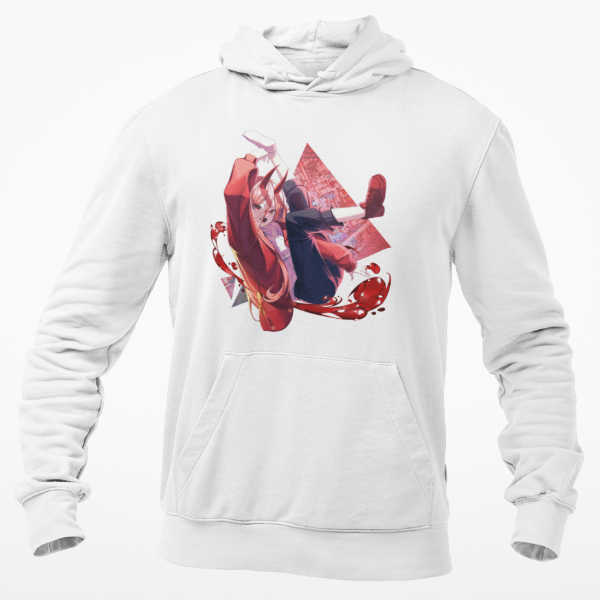 Sweat Power Chainsaw Man  blanc