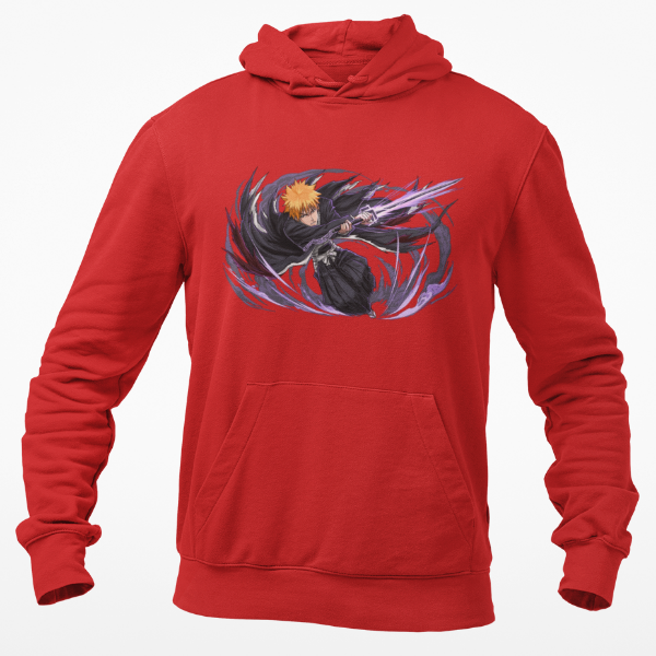 Sweat Ichigo Bankai Manga Bleach rouge