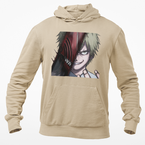 Sweat Denji Chainsaw Man  beige