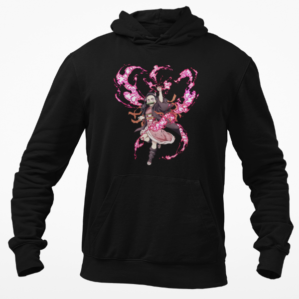 Sweat à Capuche Nezuko Demon Slayer  noir