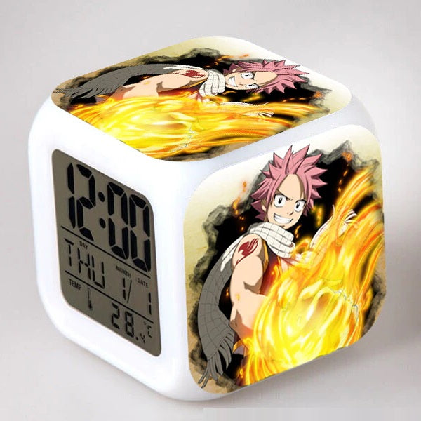 Réveil Fairy Tail Natsu Poing d'Acier