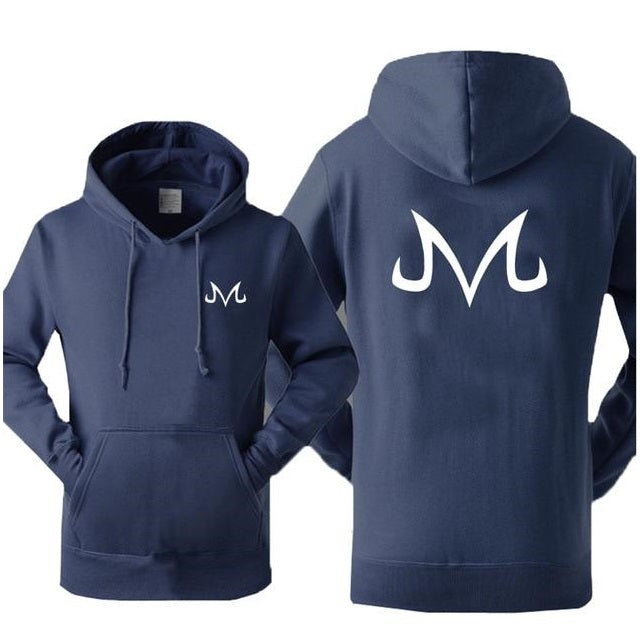 Sweatshirt Majin Manga Dragon Ball Z bleu