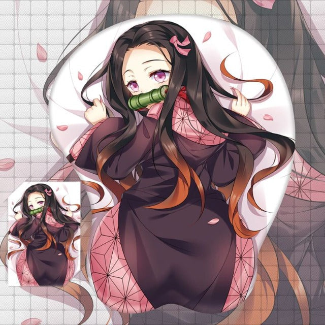 Mouse Pad 3D Nezuko Demon Slayer (2 modelli)