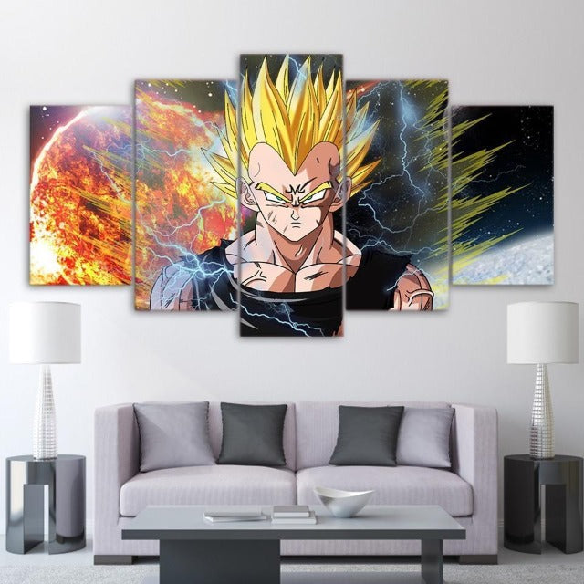 Tableau Dragon Ball Z Vegeta