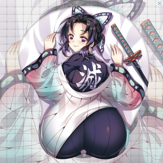 Tapis de Souris Shinobu 3D Demon Slayer boobs