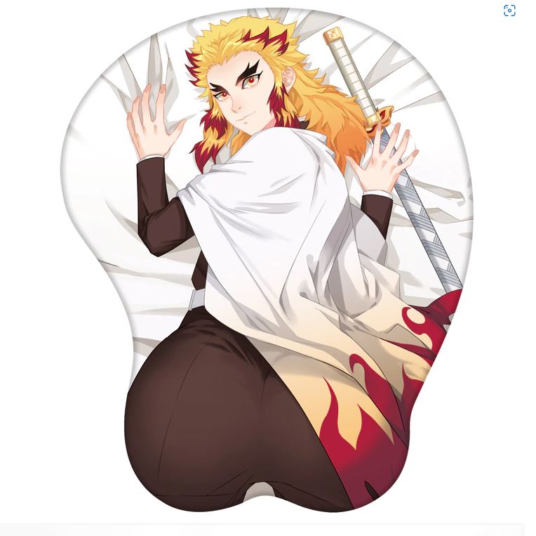 Mouse Pad 3D Versione Maschile Demon Slayer (3 modelli)